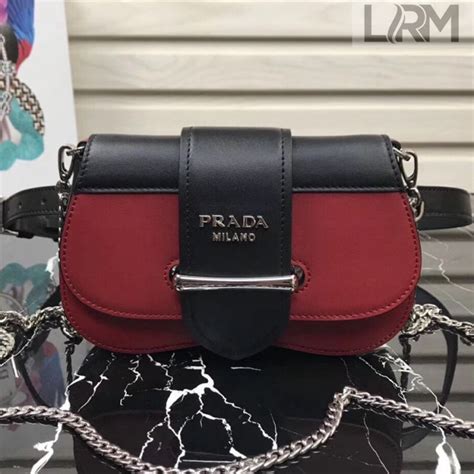 prada sidonie leather belt bag